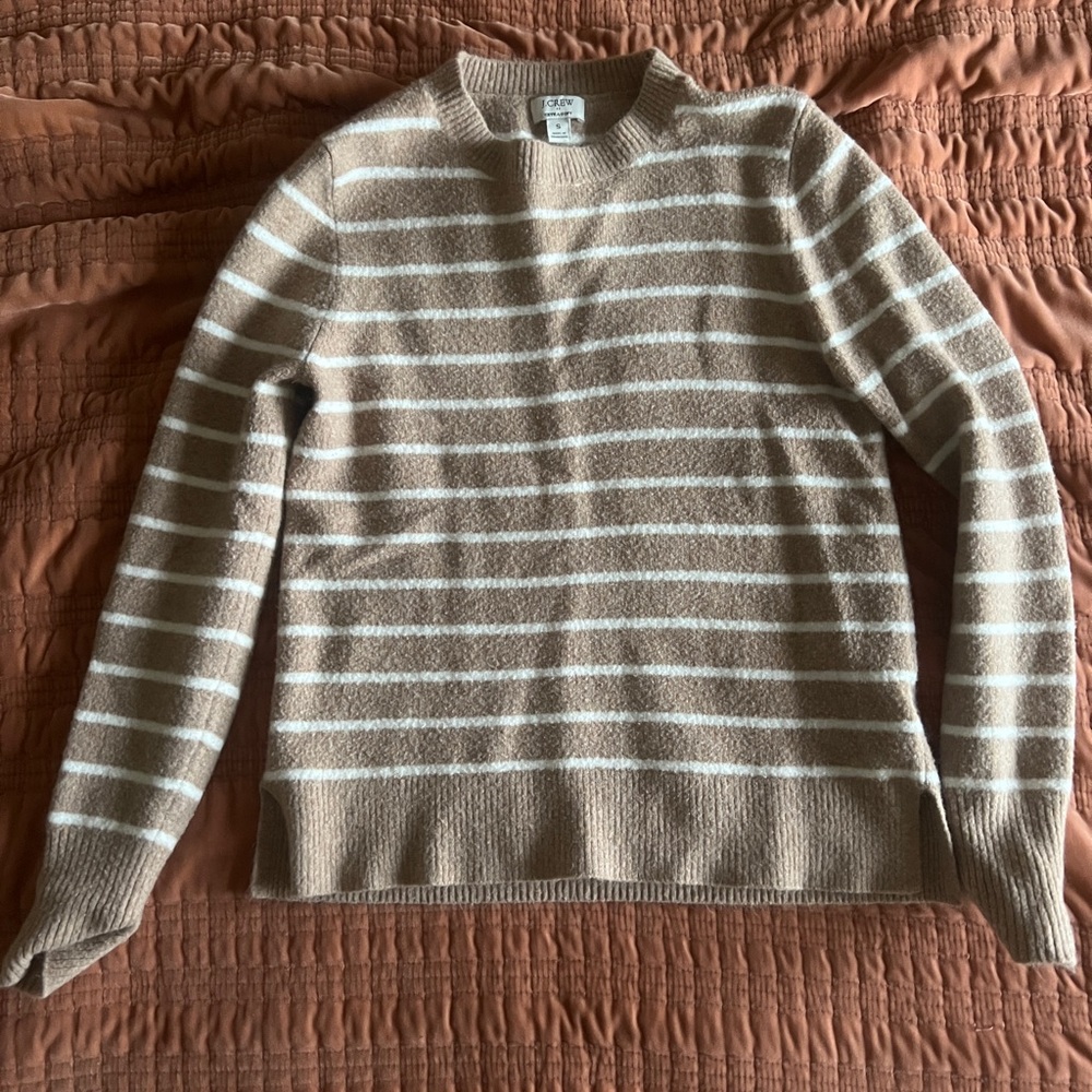 J. Crew extra soft striped sweater
